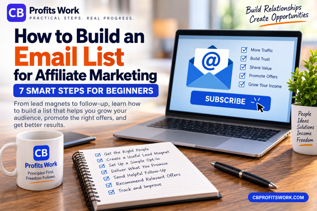 Email list for affiliate marketing: 7 smart steps for beginners to build relationships and promote relevant offers