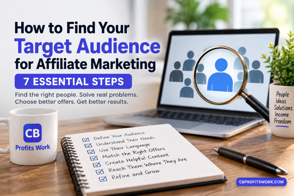 Target audience for affiliate marketing: 7 essential steps for finding the right audience